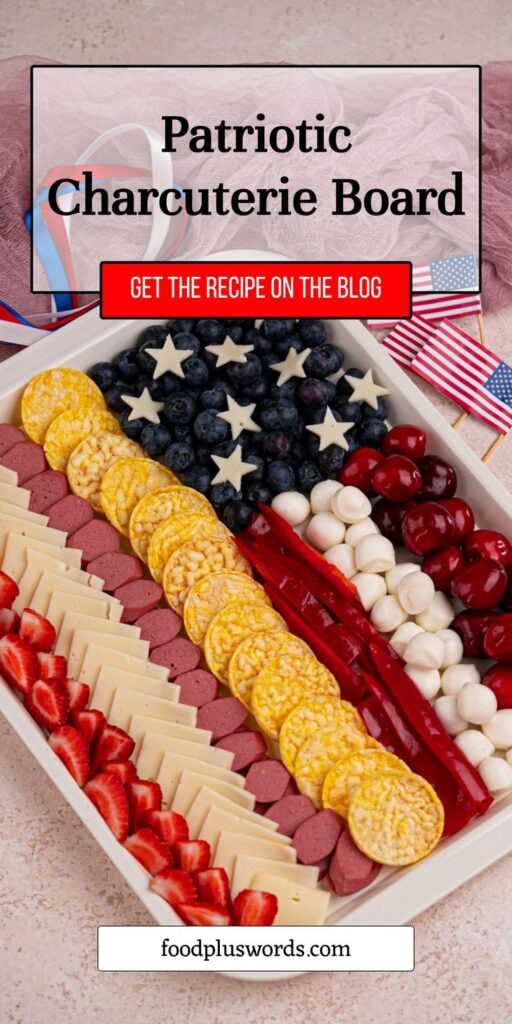 4th of july charcuterie board idea