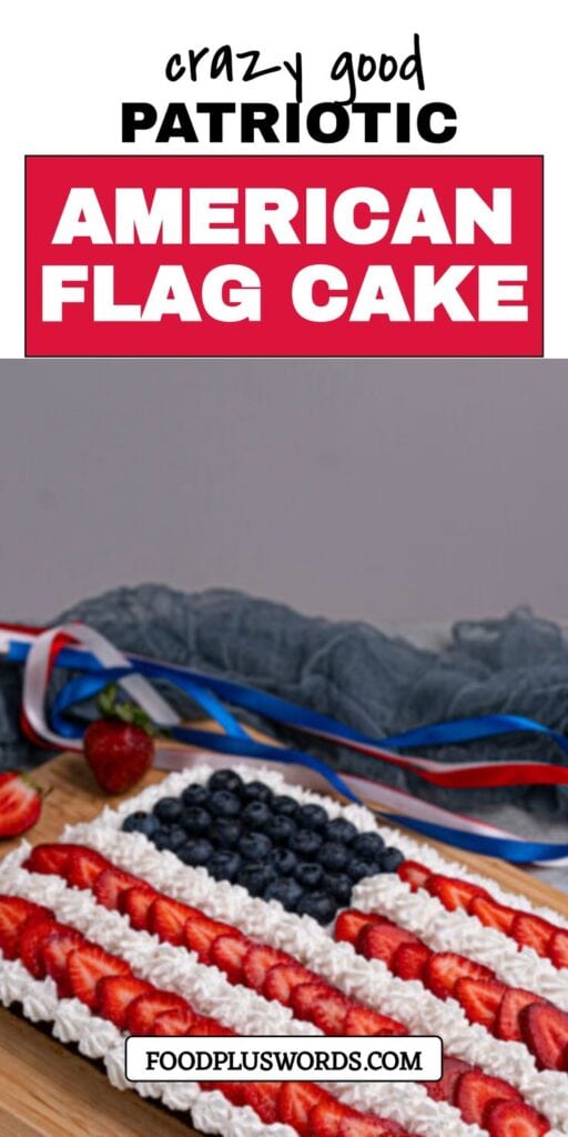 American Flag Cake