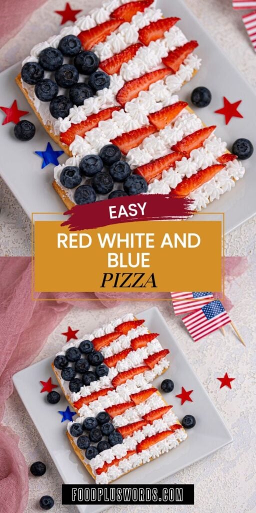 July 4th Fruit Pizza