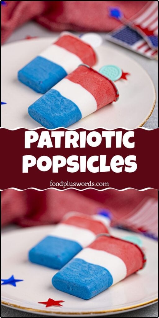 Red White and Blue Popsicle Recipe