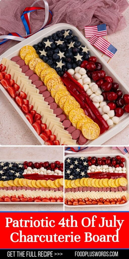 patriotic charcuterie board